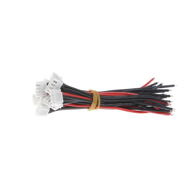 10 PCS 3S1P Balance Charger Silicon Cable Wire JST XH Connector Adapter Plug