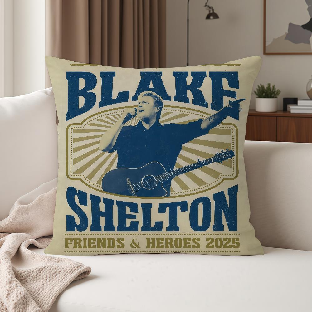 Singer Blake SShelton For Recreational Use Only Pillow Case Suitable For Bedrooms Living Rooms Cars Home Decoration