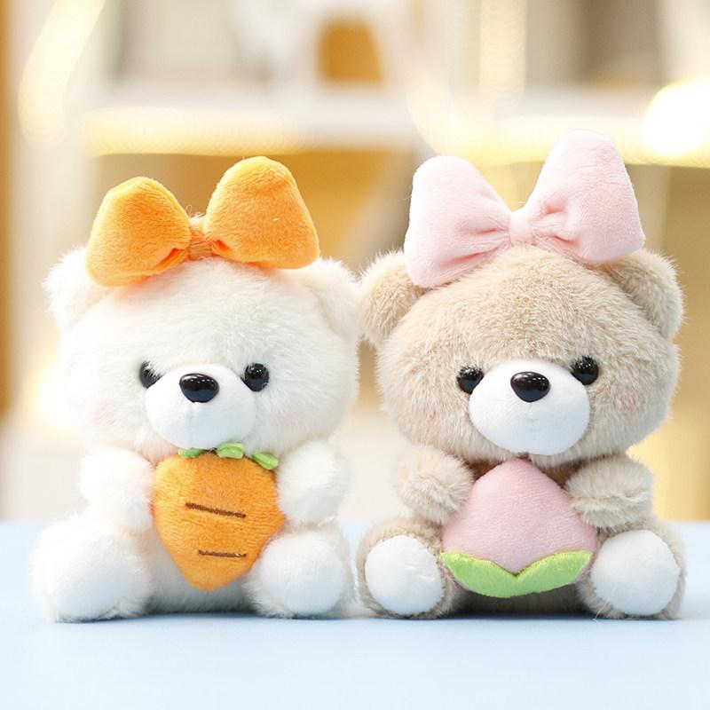 Adorable Plush Bear Pendant For Bag Kids Gift With Highquality Material