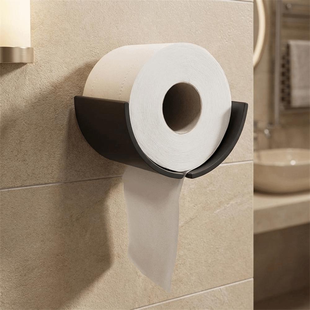 Plastic Wall-Mounted Paper Towel Box Space-Saving Paper Storage Rack Roll Paper Holder  Hotels