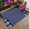 Mi-lan FC Emblem Printed Area Rug for Office, Chair Rug, Decorative Carpet Floor Mat, Large Size Fan gifts Christmas gifts