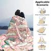 1pc. Cute Unicorn Patterned Blanket - Perfect for Home, Office, Outdoor Use, Gift Idea,