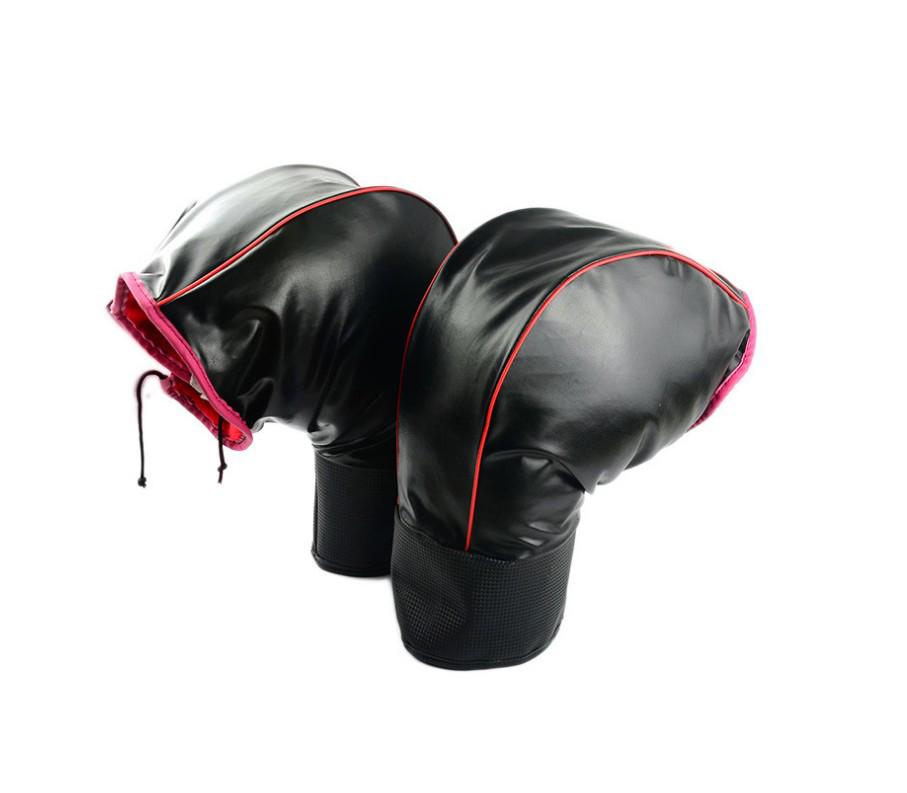 Thick Warm Windproof Motorcycle Handlebar Covers for Winter Riding Protection