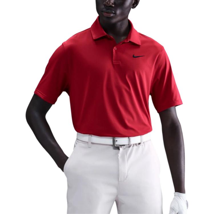 Nike Dri-FIT Velocity Breathable Moisture-Wicking Logo Short Sleeve Golf Shirt Men tops IB0273-687