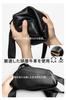 BASIC AGAIN Genuine Leather Shoulder Fits a Long Lightweight Perfect for and Product 801 Men's Bag, Horizontal, Compact, Wallet, (300g), Commuting,