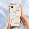 For iPhone 16e Case Happy Penguin Pattern Printing Straight Edge TPU Phone Back Cover