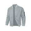 Men S Solid Color Zip Up Stand Collar Cardigan Sweatshirt