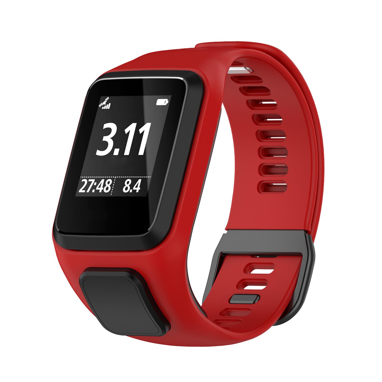 

Сумісний для ремінця смарт-браслета TomTom Сумісний для Tom Tom Runner23 Spark Силіконовий Водонепроникний Замінний Наручний Type 2