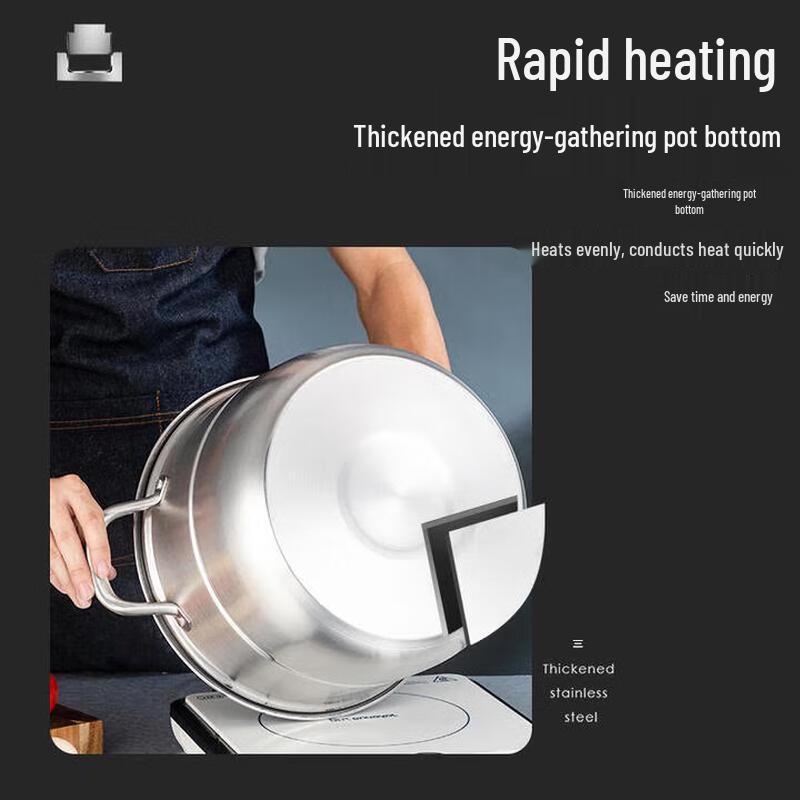 Zhang Xiao Quan Zhen Wei 28cm Edelstahl 304 Dampfgarer