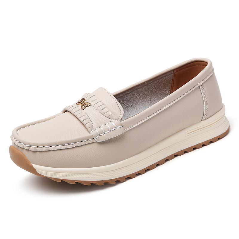 

Женская повседневная обувь Легкие балетки Модные удобные лоферы Кроссовки Женские нескользящие мокасины Мягкая подошва Обувь для ходьбы 39