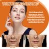 100g  Turmeric Face Soap Facial Repair Gentle Cleansing Blemish Reduction Smoothing Fine Lines Cleansing Soap