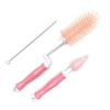 Silicone Bottle Cleaning Brush Baby Pacifier Straw Scrubber Food Grade Material 360 Degree Glass Washing Kitchen Cleaning Tool
