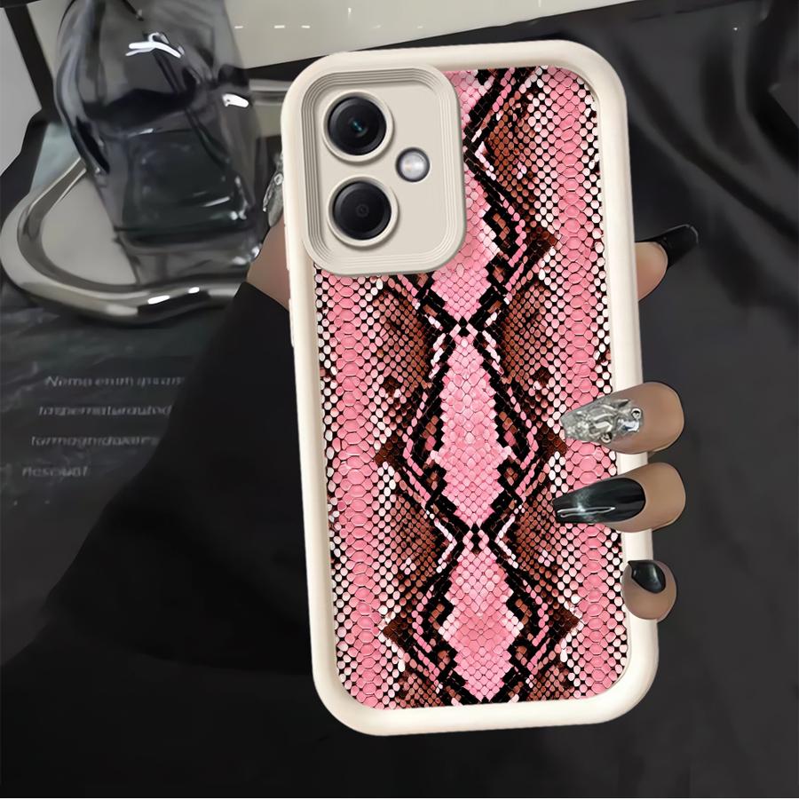 Case for Xiaomi Redmi Note 14 Pro Plus Note 13 A1 A2 A3 A4 12s 12 14C 11 12C 13C 11s 10 Phone Cover Snake Skin Pattern