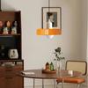 LED Glass Pendant Light Candy Color Single Head Lamp For Living Room Bedroom Study Dining Room Bar Indoor Decorative Fixtures