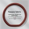 Universal Leather Steering Wheel Cover For Cars Four Seasons Thin Luxurious Interior Modification Popular Style