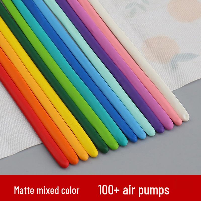 Cartoon Mix & Match Children's Balloon Set: Long Strip & Heart-Shaped Balloons for Street Promotion