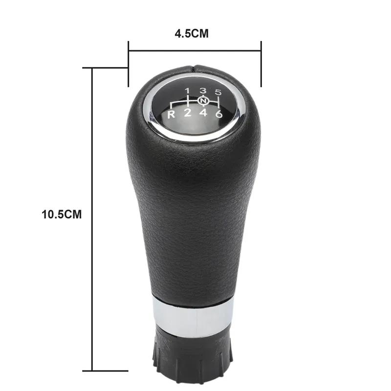 5/6 Speed Manual 14.5mm Car Gear Shift Knob Shifter Lever for Mercedes Benz A-Class W169 Gearbox Knob Ball Gearbox Lever