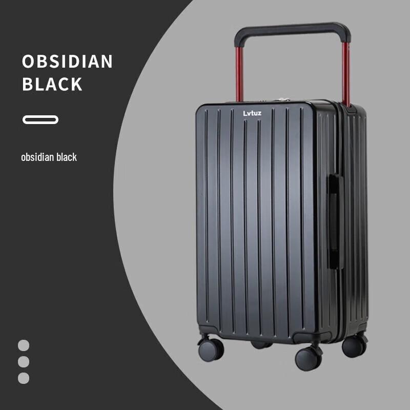 Traveler Series Wide Pull Rod Suitcase 24-inch