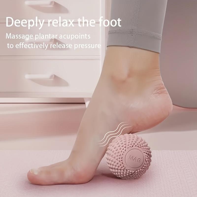 Deep Tissue Massage Ball - High-Density Fascia Roller for Muscle Recovery, Yoga, Pilates & Trigger Point Therapy