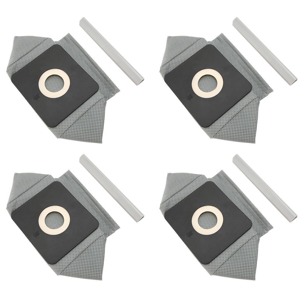 4PCS Non Woven Fabric Dust Bag Washable Garbage Bag for 10x11cm Card Slot Household Vacuum Cleaner