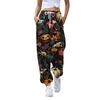 Women's Sports Pants With Pockets Fashion Print Elastic Waist Pants Casual Sweatpants Pants