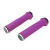 2PCS ENLEE Mountain Bike Handlebar Grips Comfortable TPR Rubber Locking MTB Bicycle GripsPurple