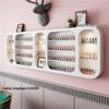 Wall-Mounted Nail Polish Display & Storage Shelf