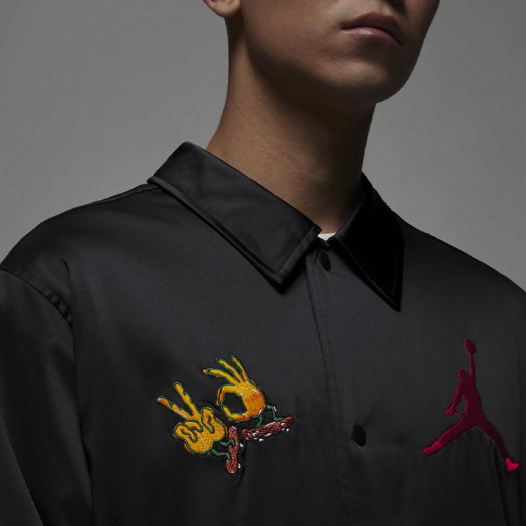 New JORDAN Jackets Men Black FJ7709-010