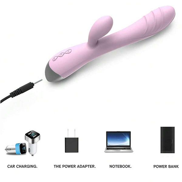 Vibrátor 3 v 1 dildo s 10 vibracemi Vibrátor bodu G Vodotěsný stimulátor Muž Žena Erotický Vibrátor dilda pro dospělé