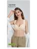 Seamless Front-Closure Anti-Sagging Plus Size Wire-Free Bra with Beautiful Back Design