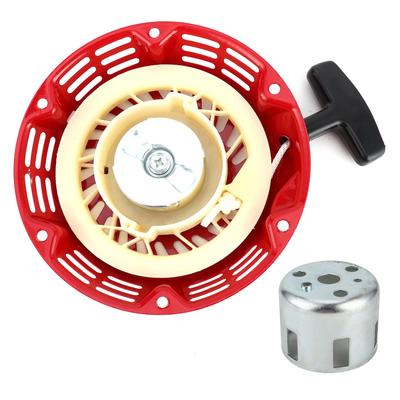 Seilzugstarter Benzinmotor 2?3KW Generatorplatte mit Trommel 168mm Rückstoß Gartenzubehör