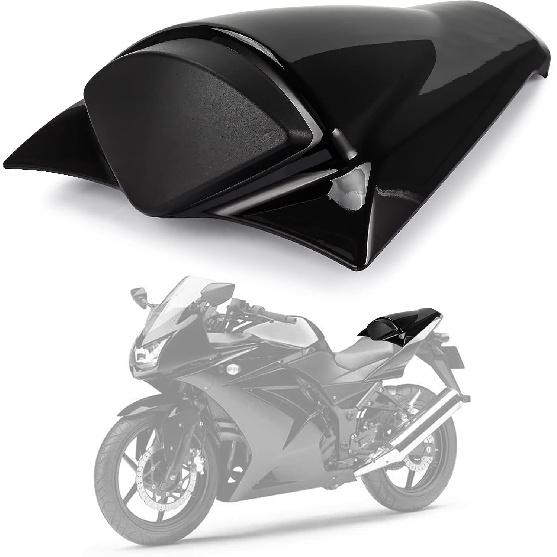 PSLER Rear Seat Cover Rear Seat Fairing Cover for Ninja 250R ZX250R EX250 2008-2012 Black