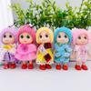 8cm Mini Clown Doll Phone Charm - Wedding Gift Figure In Thermoplastic Rubber