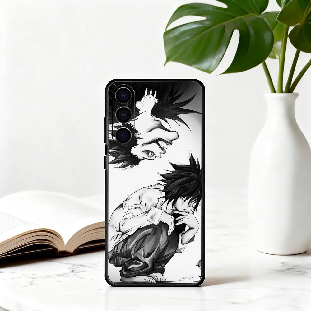 D-Death N-Note L Lawliet-DNLL Phone Case For Samsung Galaxy A73,A72,A71,A70,A53,A52,A51,Others Soft Black Cover