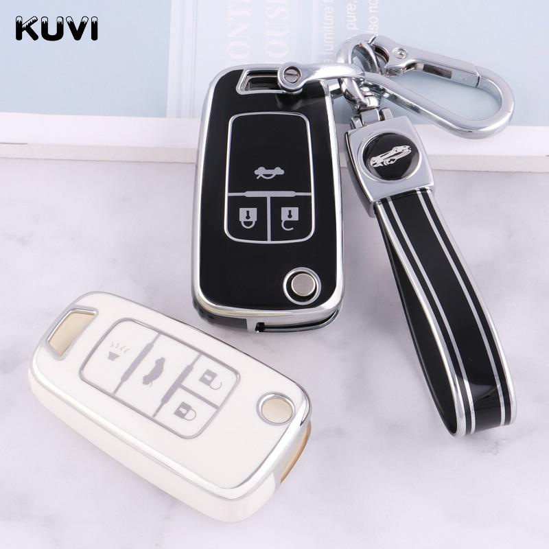 New Tpu Key Case Cover Shell Fob For Chevrolet Cruze Aveo Trax Opel Astra Corsa Meriva Zafira Antara J Buick Key Protection