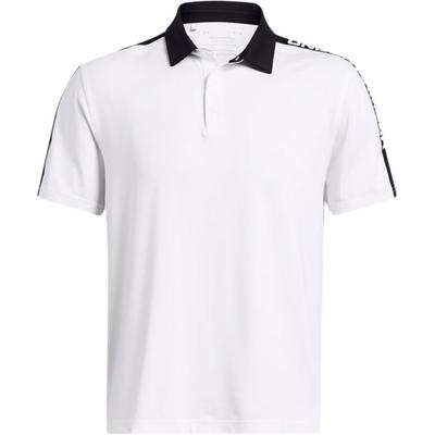 Playoff 3.0 Letter Print Golf Short Sleeve Polo Men Polo White 1383153-100