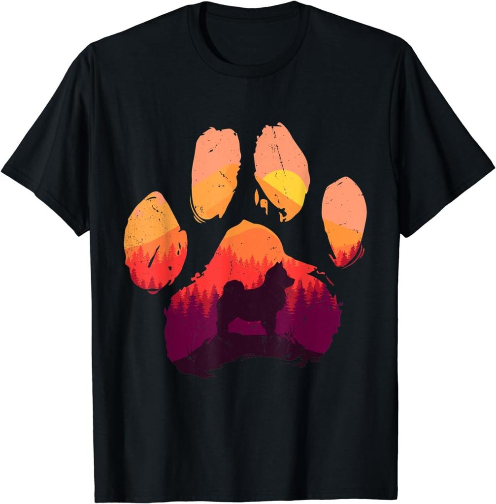 Paw Pomsky Dog Mom Dad Men Women Gift Unisex T-Shirt