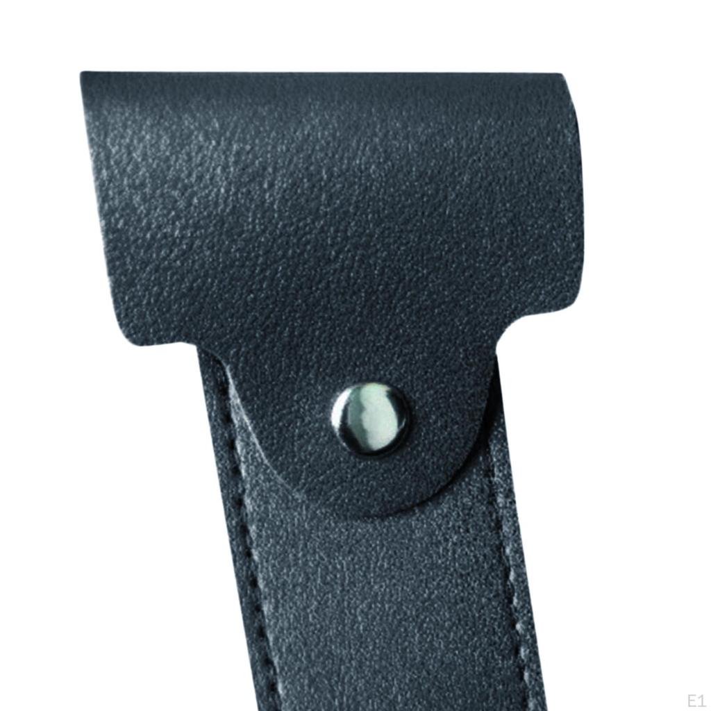 Manual Shaver Carrying Case, Bag with Snap Buckle Closure, Grooming Protective Cover for