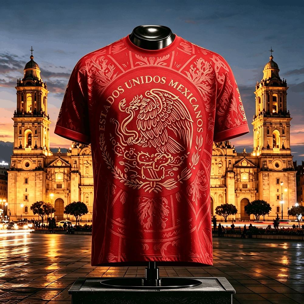 Summer Mexico Special Edition 2026 Football T-Shirt Jersey Adult Fashion Print for Men