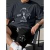 Men's Fashion 3D Printed Men's T-Shirt Round Neck Short Sleeve Trendy Street Wear