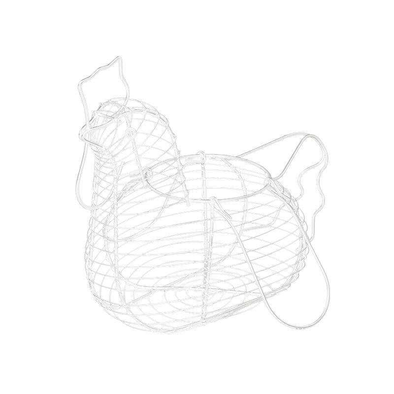 Ruční košík na vejce z kovaného železa