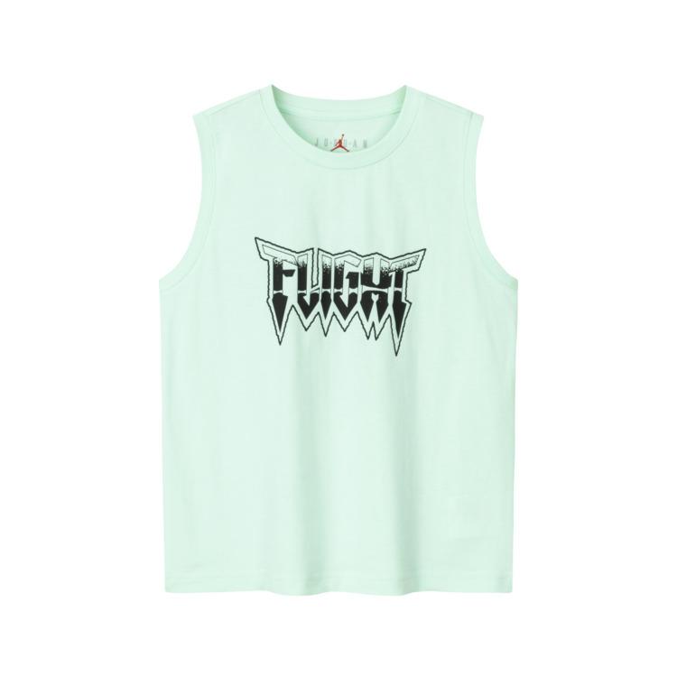 

Jordan Стильный жилет без рукавов, приятный к коже, удобный, дышащий, туманно-зеленый, молодежный, детский топ JD2422059 S