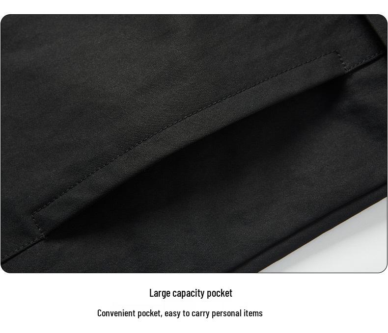 Plus Size Men's Versatile Lapel Jacket for Spring and Autumn