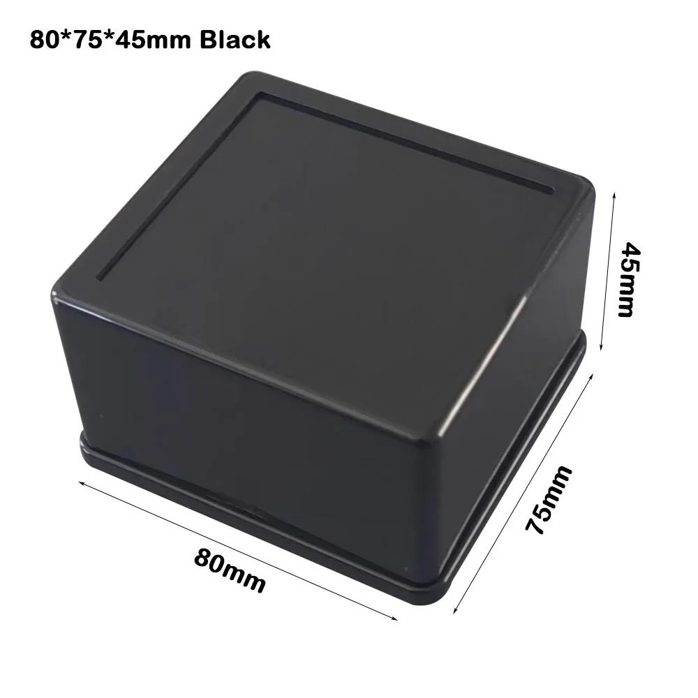Waterproof Project Enclosure Boxes ABS Plastic 10 Styles Storage Case White Black Housing Instrument Case Electronic Supplies