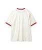 CGP Turtle And Cat Ringer Short Sleeve T-Shirt - Cream