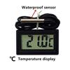 Mini Digital Humidity Meter Thermometer Hygrometer Sensor Gauge LCD Temperature Refrigerator Aquarium Monitoring Display Indoor