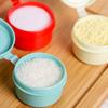 1/4Pcs Mini Salad Dressing Ketchup Squeeze Jar Container Plastic Portable Sauce Box Bottles Honey Condiment Container For Lunch