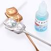 Cute Cats Shape Stirring Spoon Small Mixing Teaspoon Dessert Spoon Stainless Steel Tableware Easy To Clean