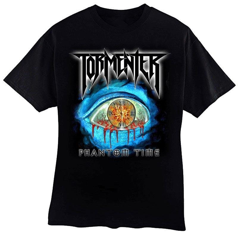 NEW TORMENTOR Band Phantom Time Cotton Black T Shirt For Men TT493 Unisex T-Shirt S