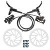Left Right Pulling Brake System Universal Bicycle Accessories Disc Brake Set Kit